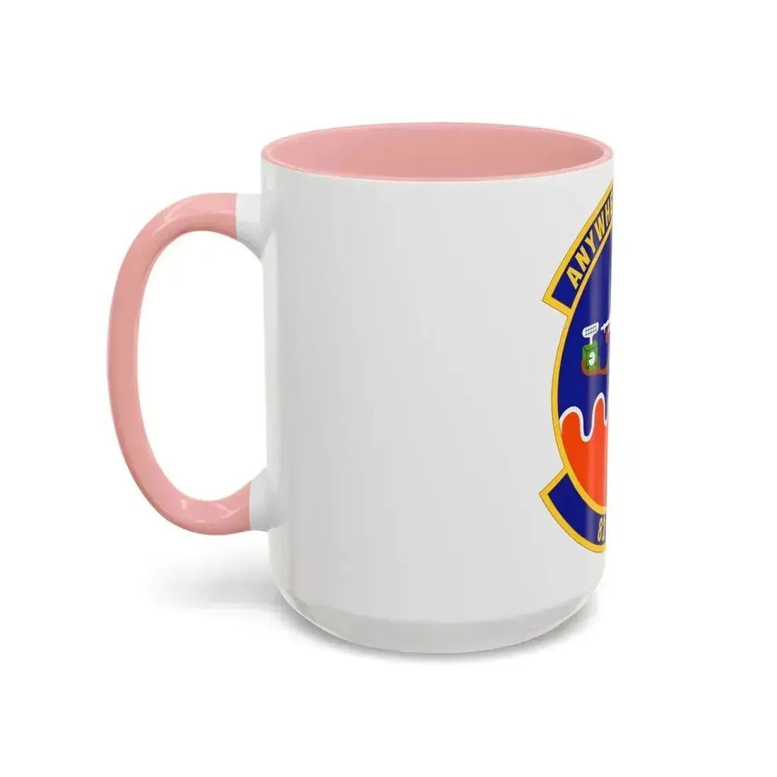 82d Expeditionary Air Support Operations Squadron (U.S. Air Force) Accent Coffee Mug - Go Mug Yourself