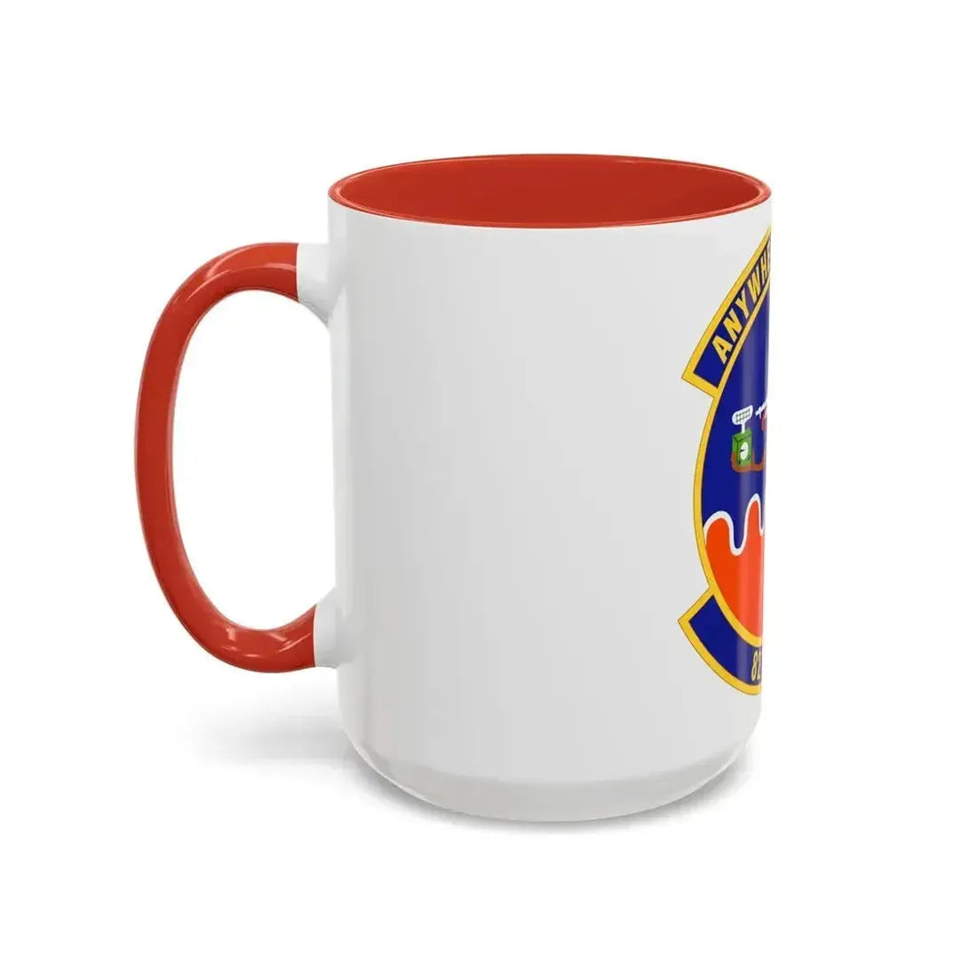 82d Expeditionary Air Support Operations Squadron (U.S. Air Force) Accent Coffee Mug - Go Mug Yourself