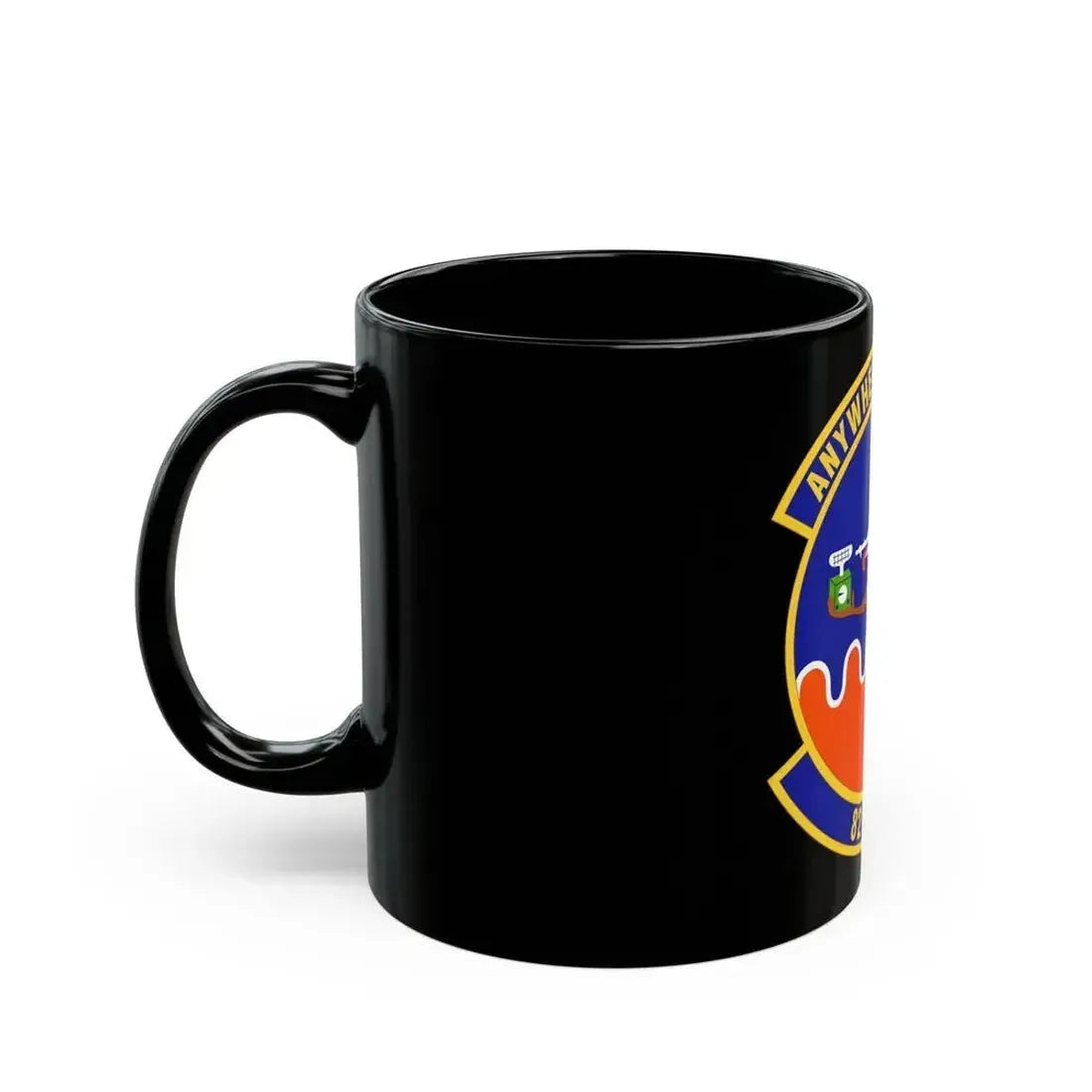 82d Expeditionary Air Support Operations Squadron (U.S. Air Force) Black Coffee Mug - Go Mug Yourself
