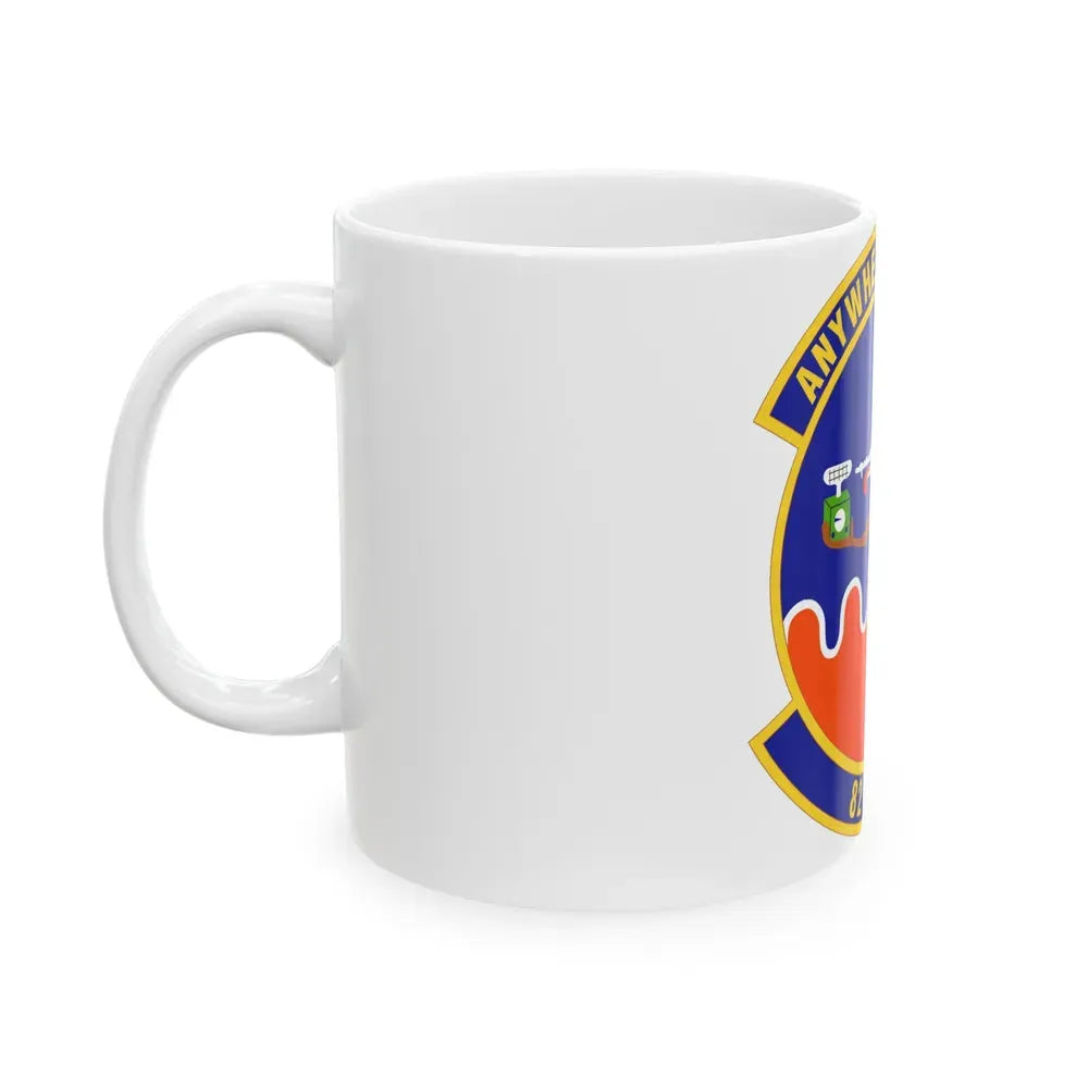 82d Expeditionary Air Support Operations Squadron (U.S. Air Force) White Coffee Mug - Go Mug Yourself