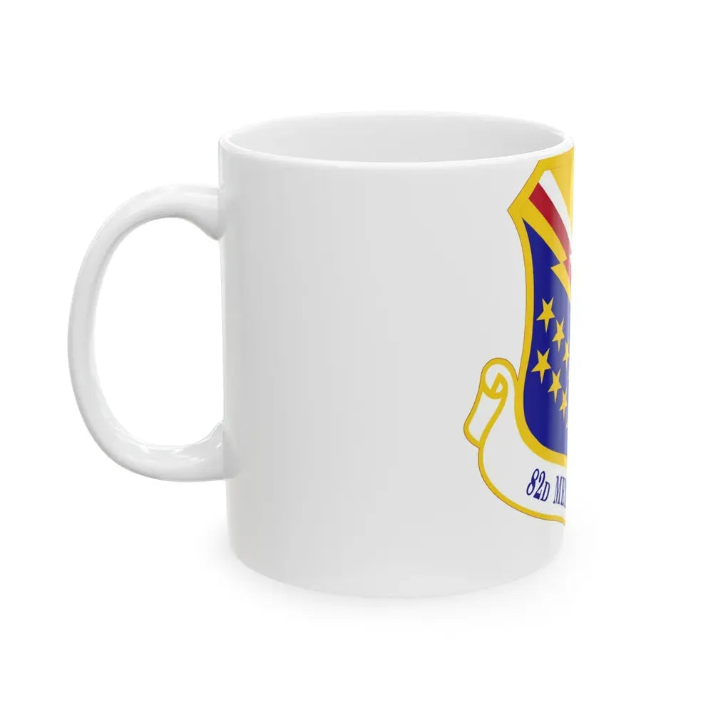 82d Medical Group (U.S. Air Force) White Coffee Mug - Go Mug Yourself