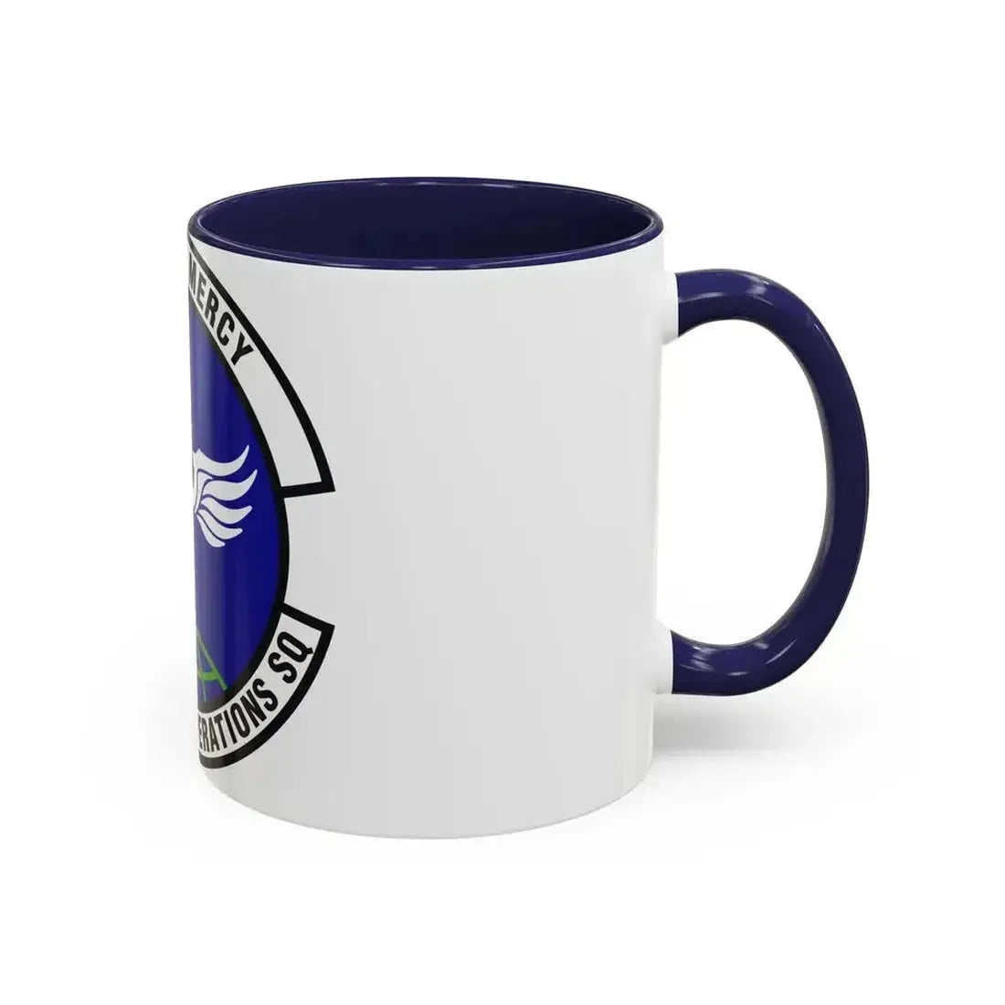 82d Medical Operations Squadron (U.S. Air Force) Accent Coffee Mug - Go Mug Yourself