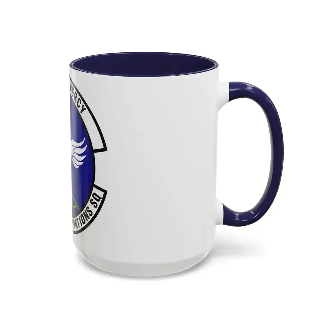 82d Medical Operations Squadron (U.S. Air Force) Accent Coffee Mug - Go Mug Yourself