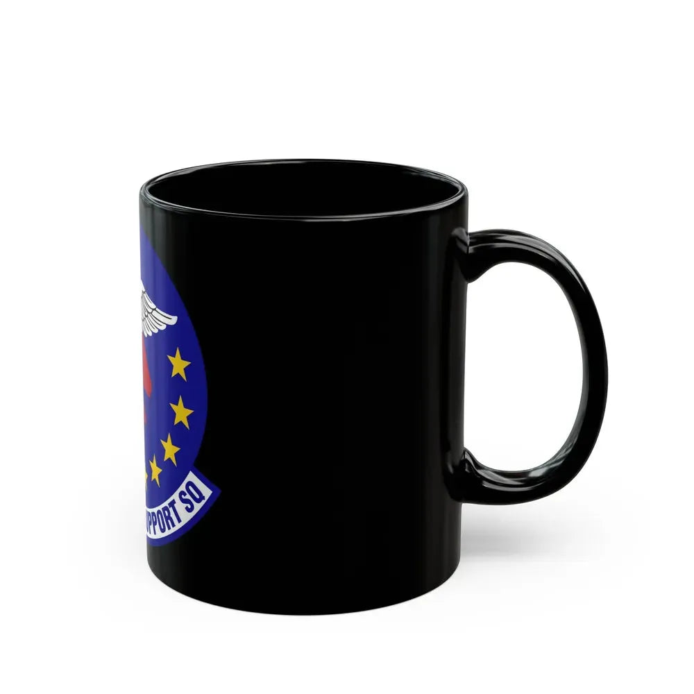 82d Medical Support Squadron (U.S. Air Force) Black Coffee Mug - Go Mug Yourself