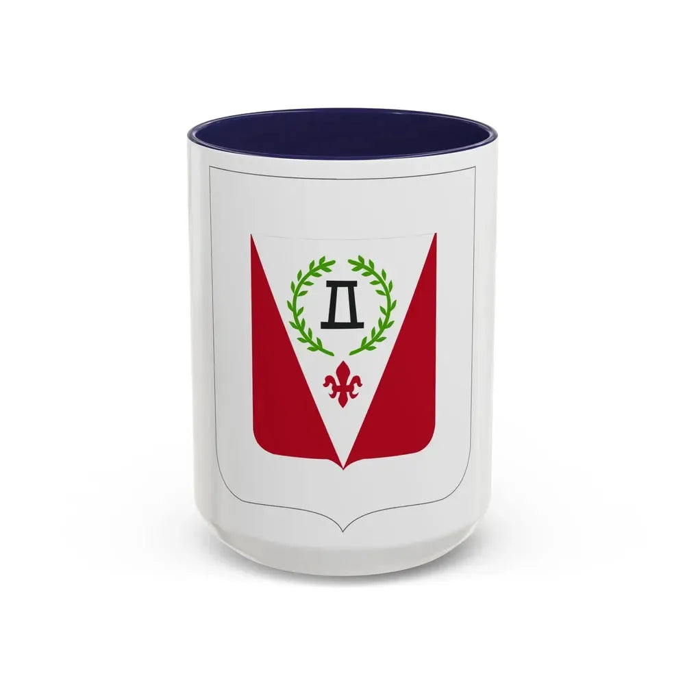 83 Engineer Battalion 2 (U.S. Army) Accent Coffee Mug 15oz Navy - Go Mug Yourself