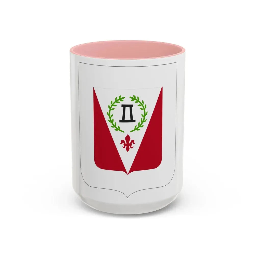 83 Engineer Battalion 2 (U.S. Army) Accent Coffee Mug 15oz Pink - Go Mug Yourself