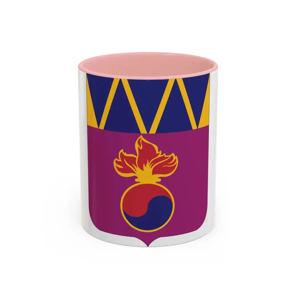 83 Ordnance Battalion 2 (U.S. Army) Accent Coffee Mug 11oz Pink - Go Mug Yourself