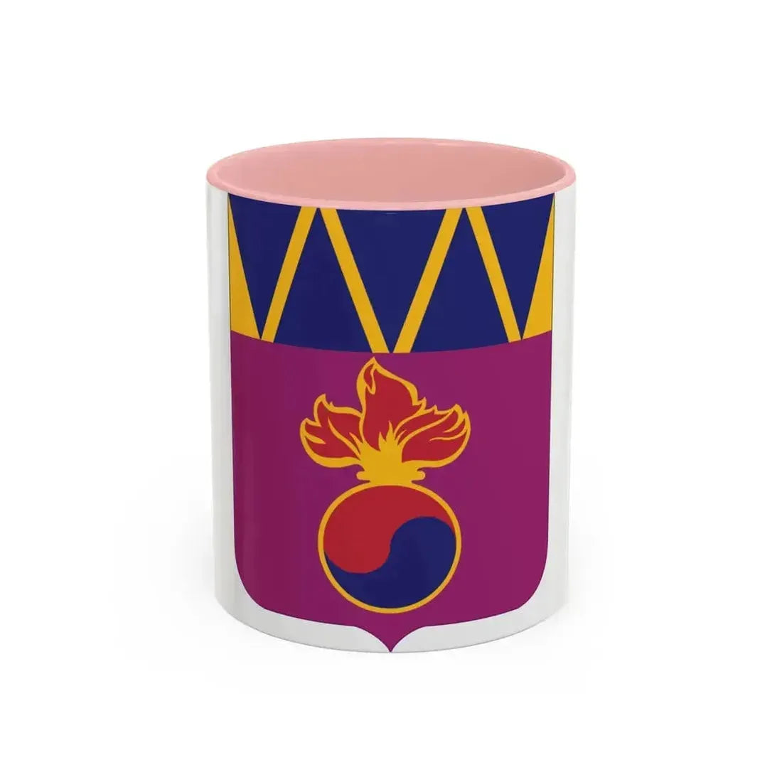 83 Ordnance Battalion 2 (U.S. Army) Accent Coffee Mug 11oz Pink - Go Mug Yourself