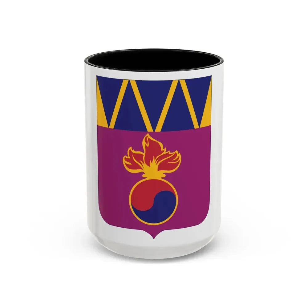 83 Ordnance Battalion 2 (U.S. Army) Accent Coffee Mug 15oz Black - Go Mug Yourself