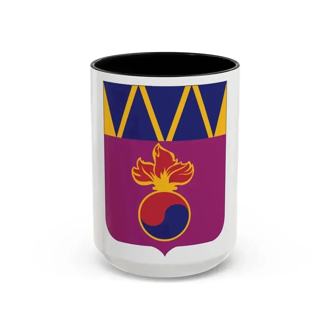 83 Ordnance Battalion 2 (U.S. Army) Accent Coffee Mug 15oz Black - Go Mug Yourself
