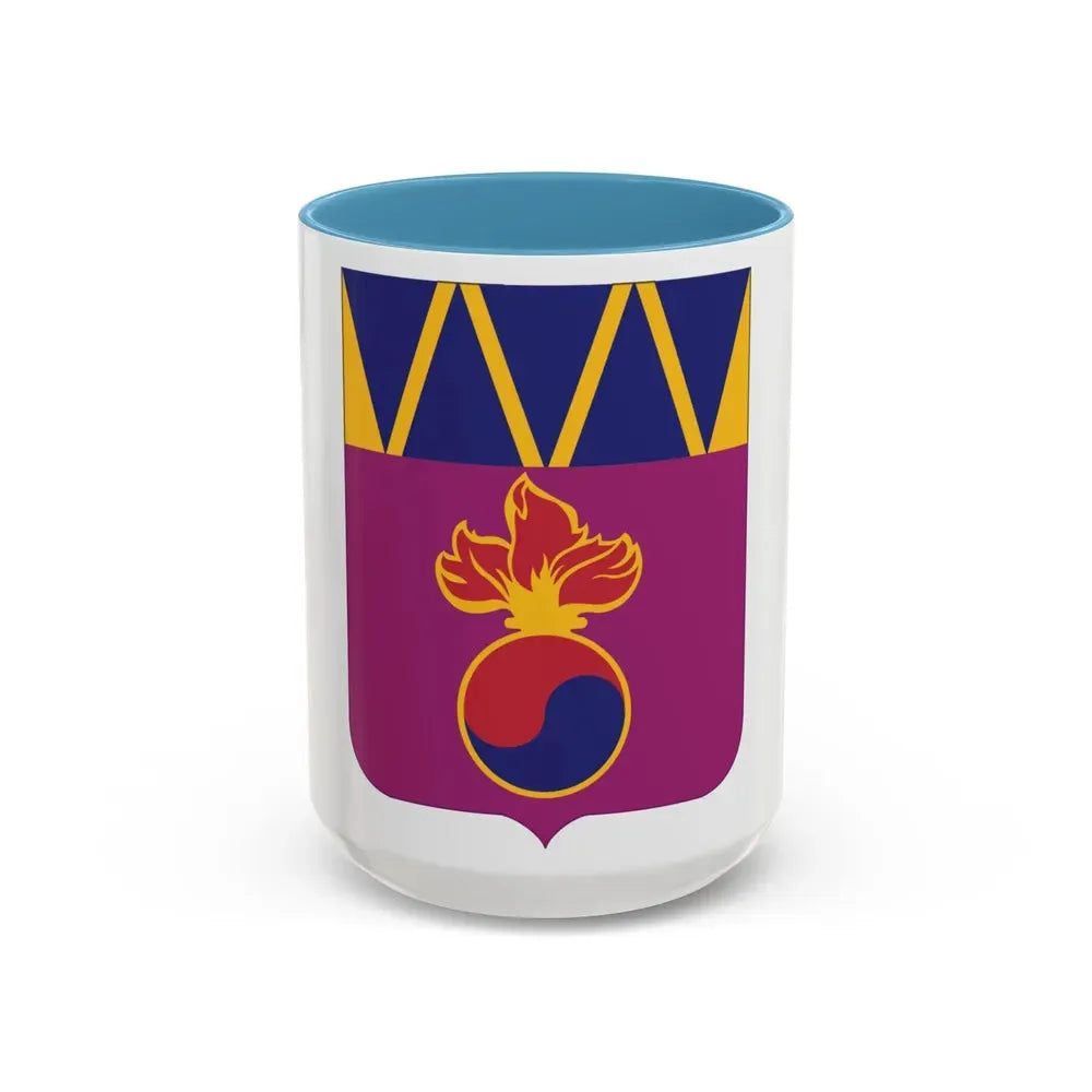 83 Ordnance Battalion 2 (U.S. Army) Accent Coffee Mug 15oz Light Blue - Go Mug Yourself