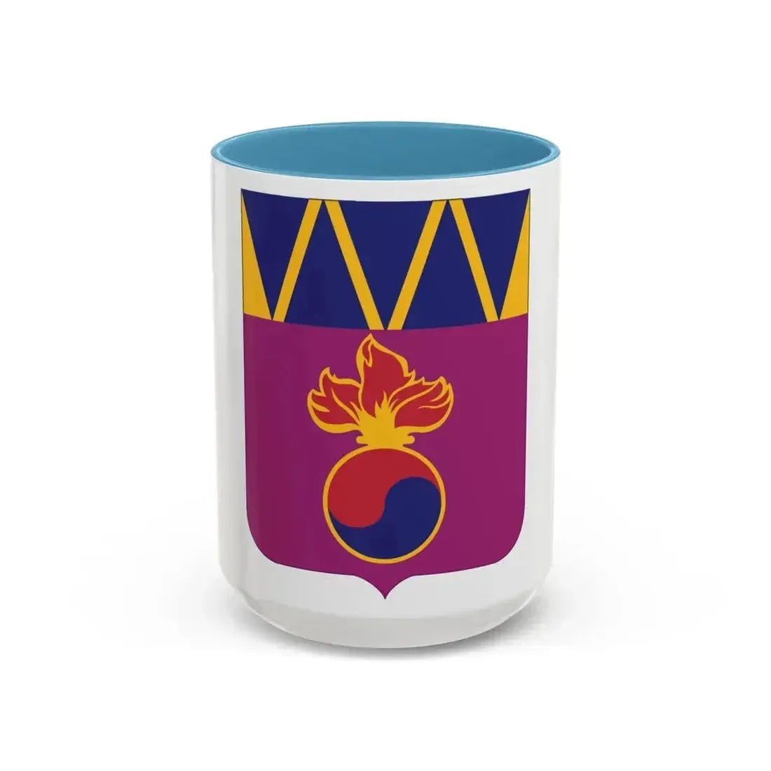 83 Ordnance Battalion 2 (U.S. Army) Accent Coffee Mug 15oz Light Blue - Go Mug Yourself