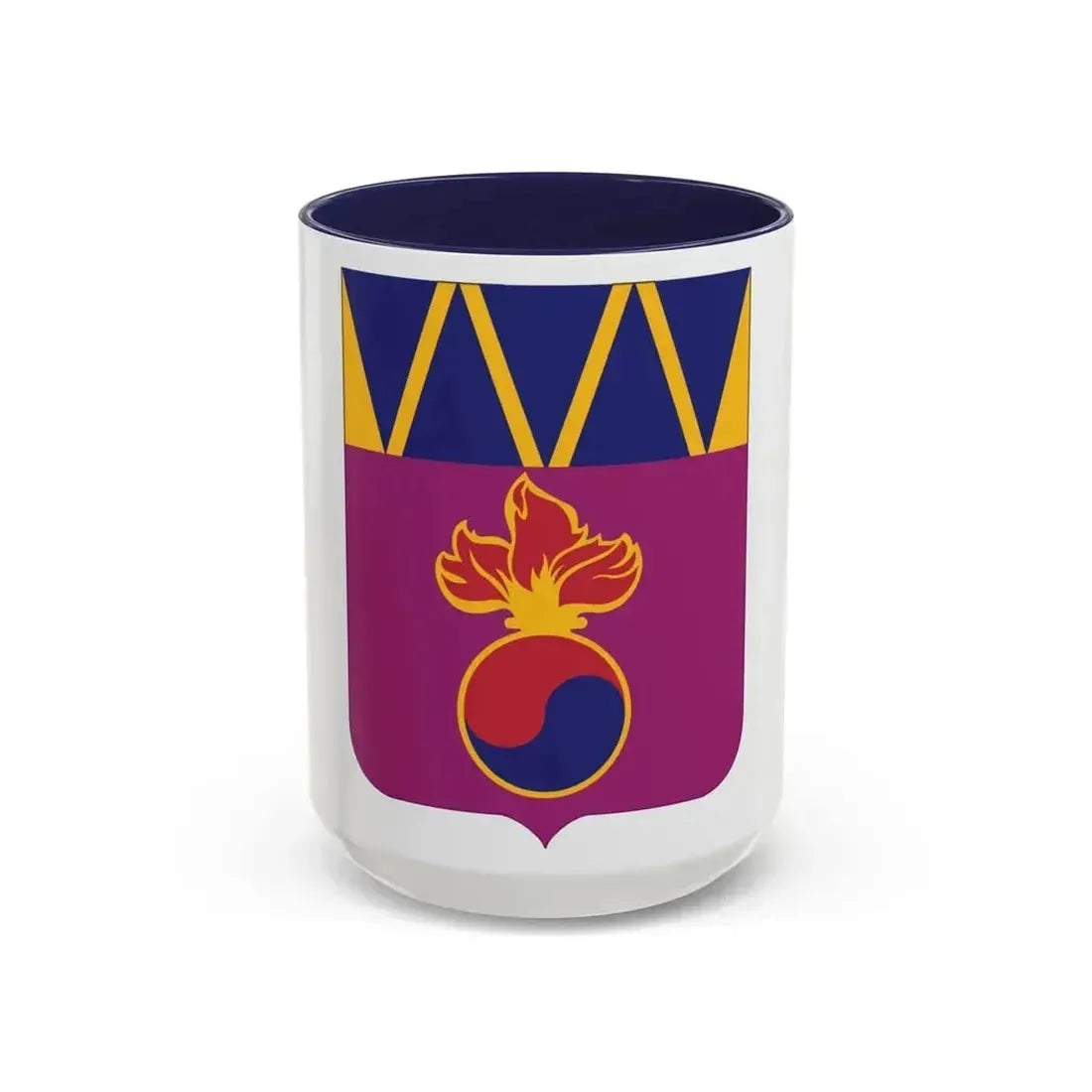 83 Ordnance Battalion 2 (U.S. Army) Accent Coffee Mug 15oz Navy - Go Mug Yourself