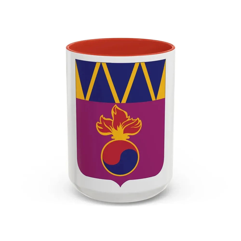 83 Ordnance Battalion 2 (U.S. Army) Accent Coffee Mug 15oz Red - Go Mug Yourself