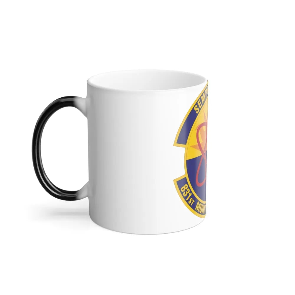 831st Munitions Support Squadron (U.S. Air Force) Color Changing Coffee Mug-Go Mug Yourself