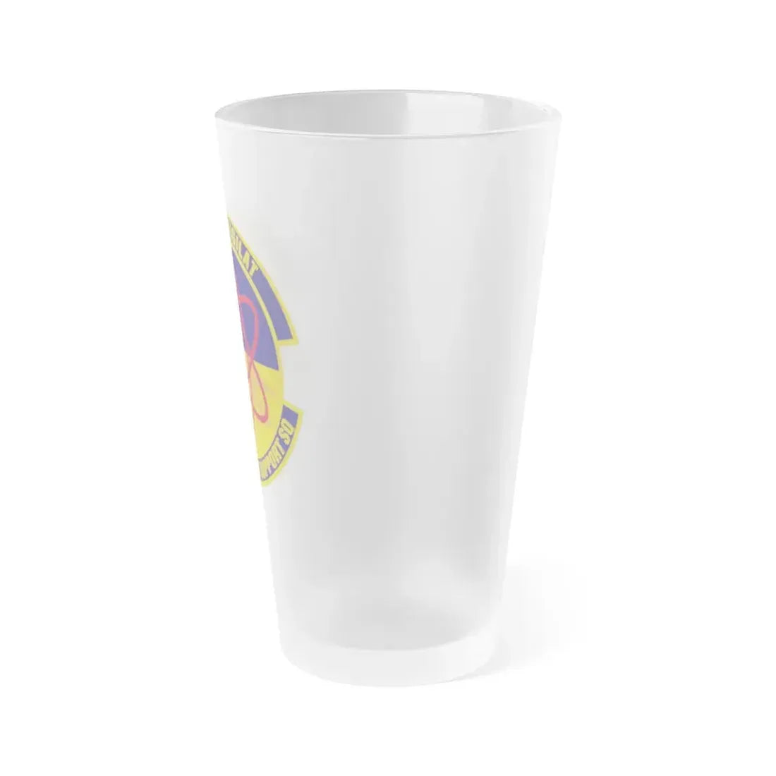 831st Munitions Support Squadron (U.S. Air Force) Frosted Pint Glass 16oz - Go Mug Yourself