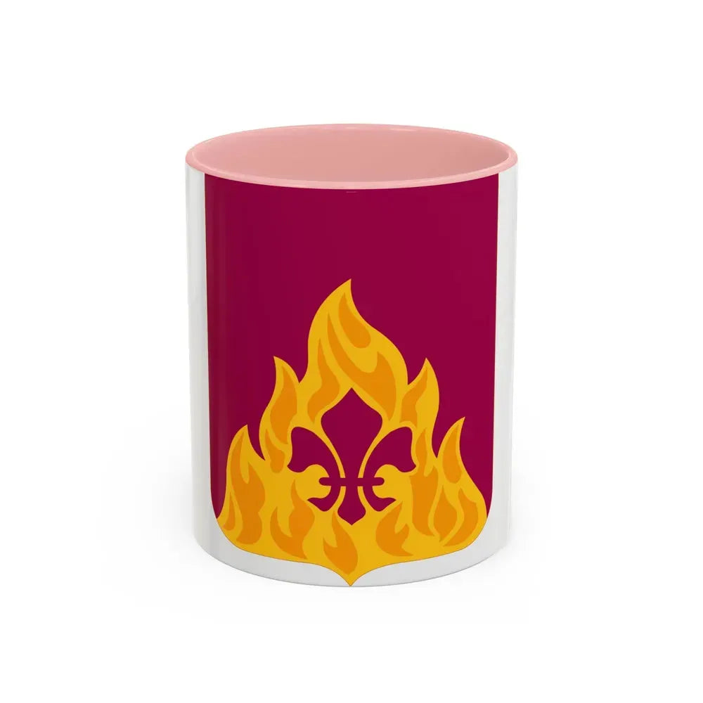 832 Ordnance Battalion 2 (U.S. Army) Accent Coffee Mug 11oz Pink - Go Mug Yourself