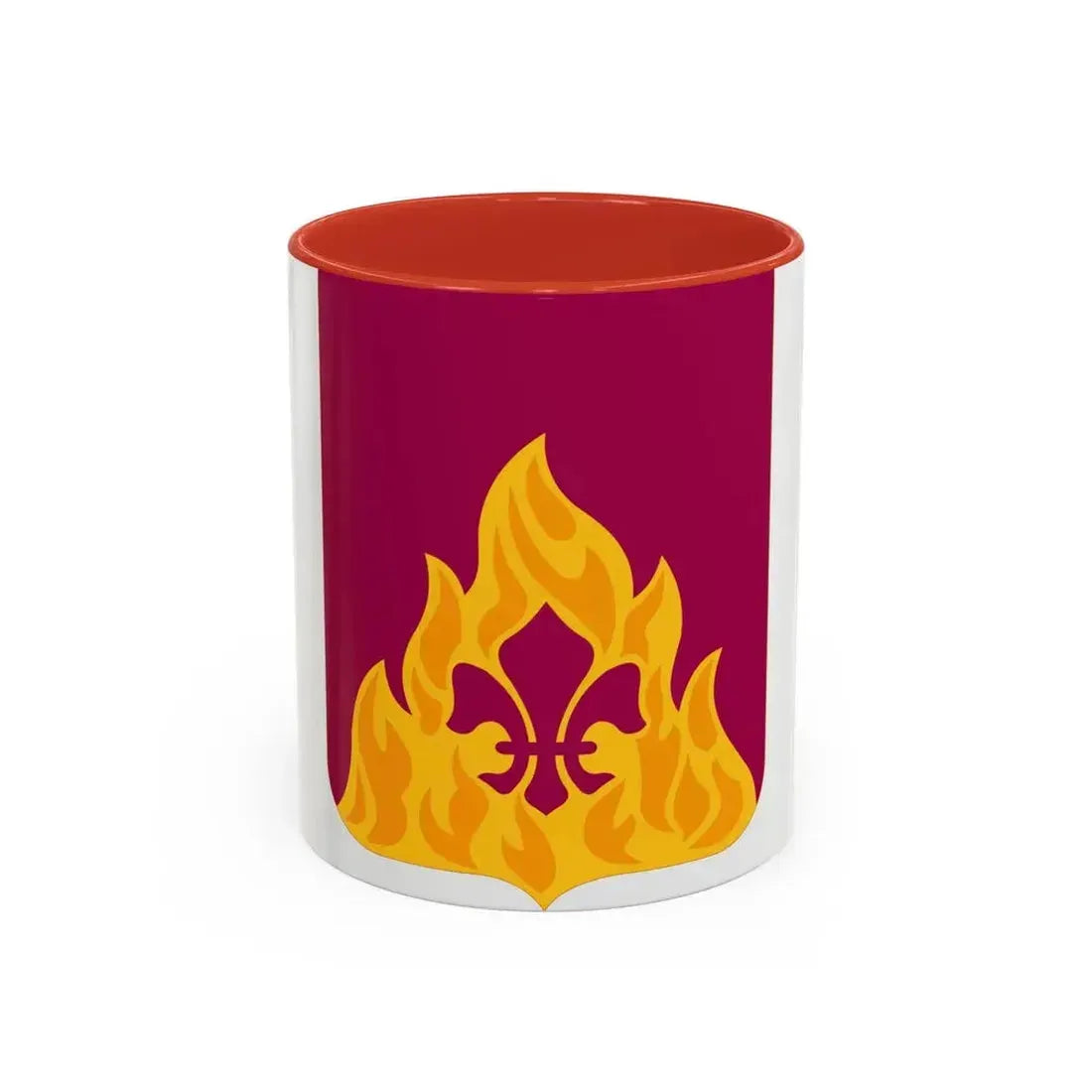 832 Ordnance Battalion 2 (U.S. Army) Accent Coffee Mug 11oz Red - Go Mug Yourself