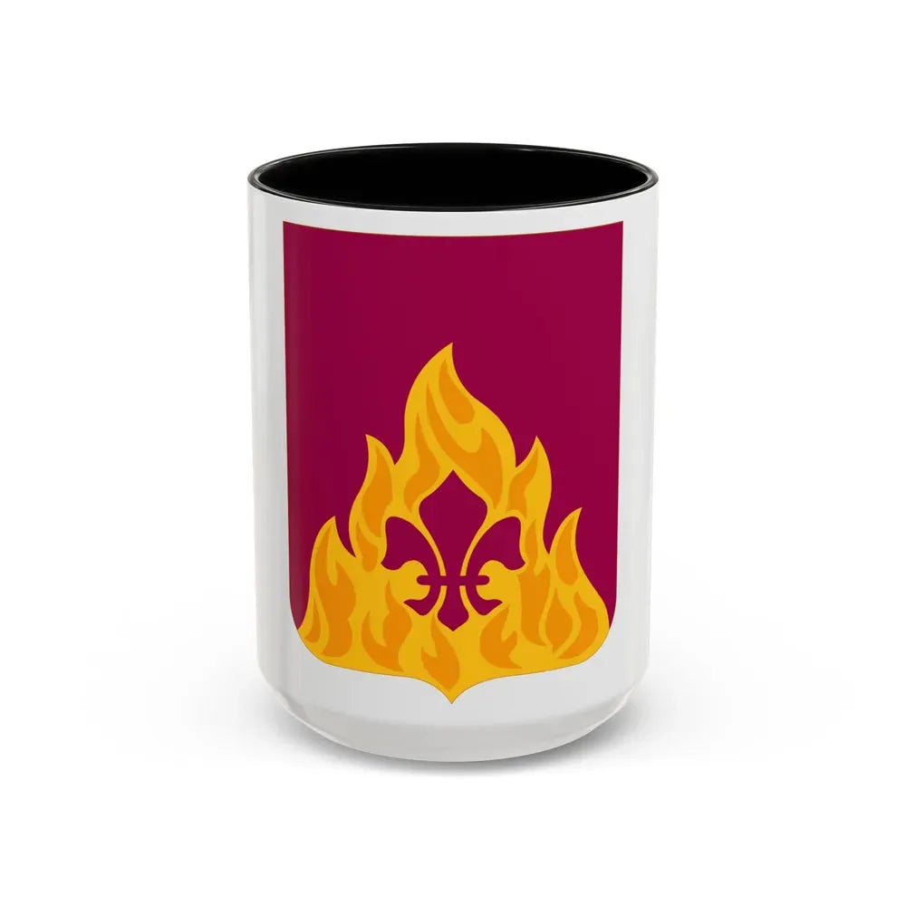 832 Ordnance Battalion 2 (U.S. Army) Accent Coffee Mug 15oz Black - Go Mug Yourself