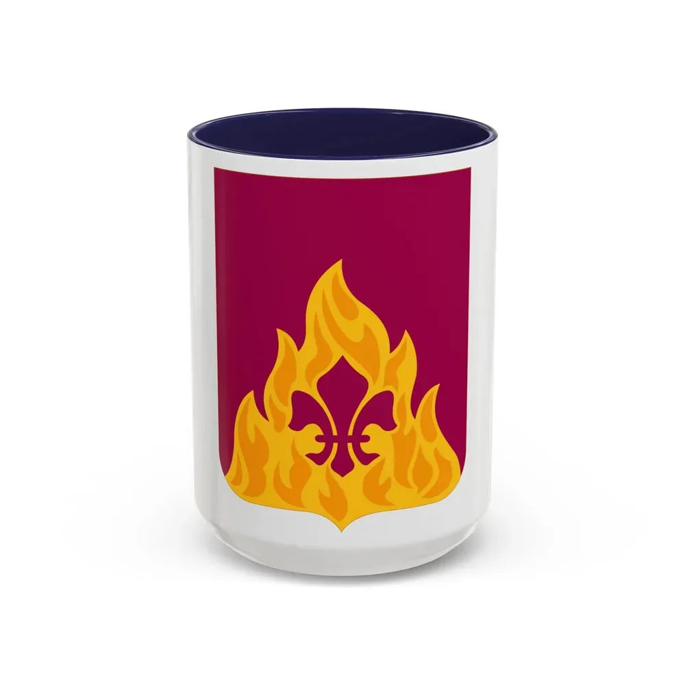 832 Ordnance Battalion 2 (U.S. Army) Accent Coffee Mug 15oz Navy - Go Mug Yourself