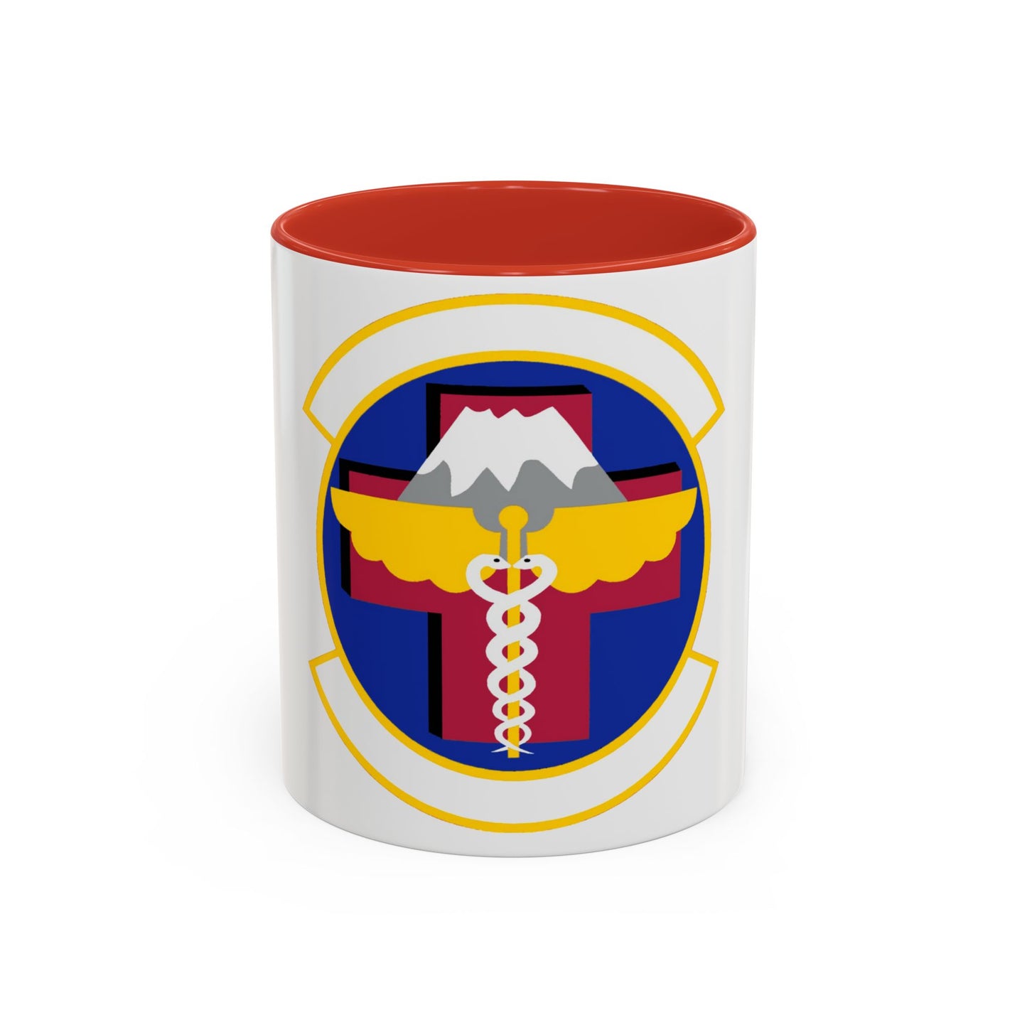 374 Healthcare Operations Squadron (U.S. Air Force) Accent Coffee Mug