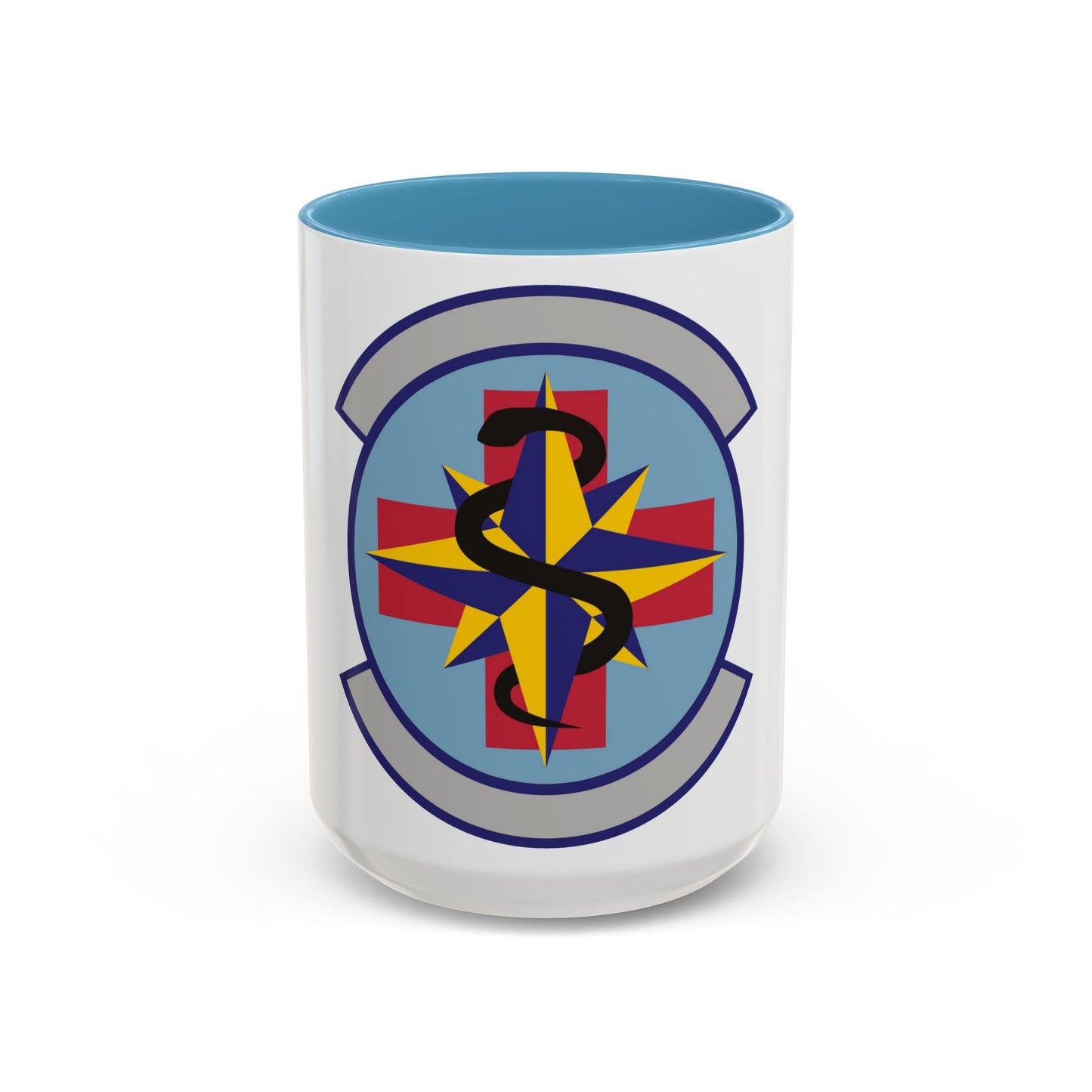 6 Healthcare Operations Squadron AMC (U.S. Air Force) Accent Coffee Mug