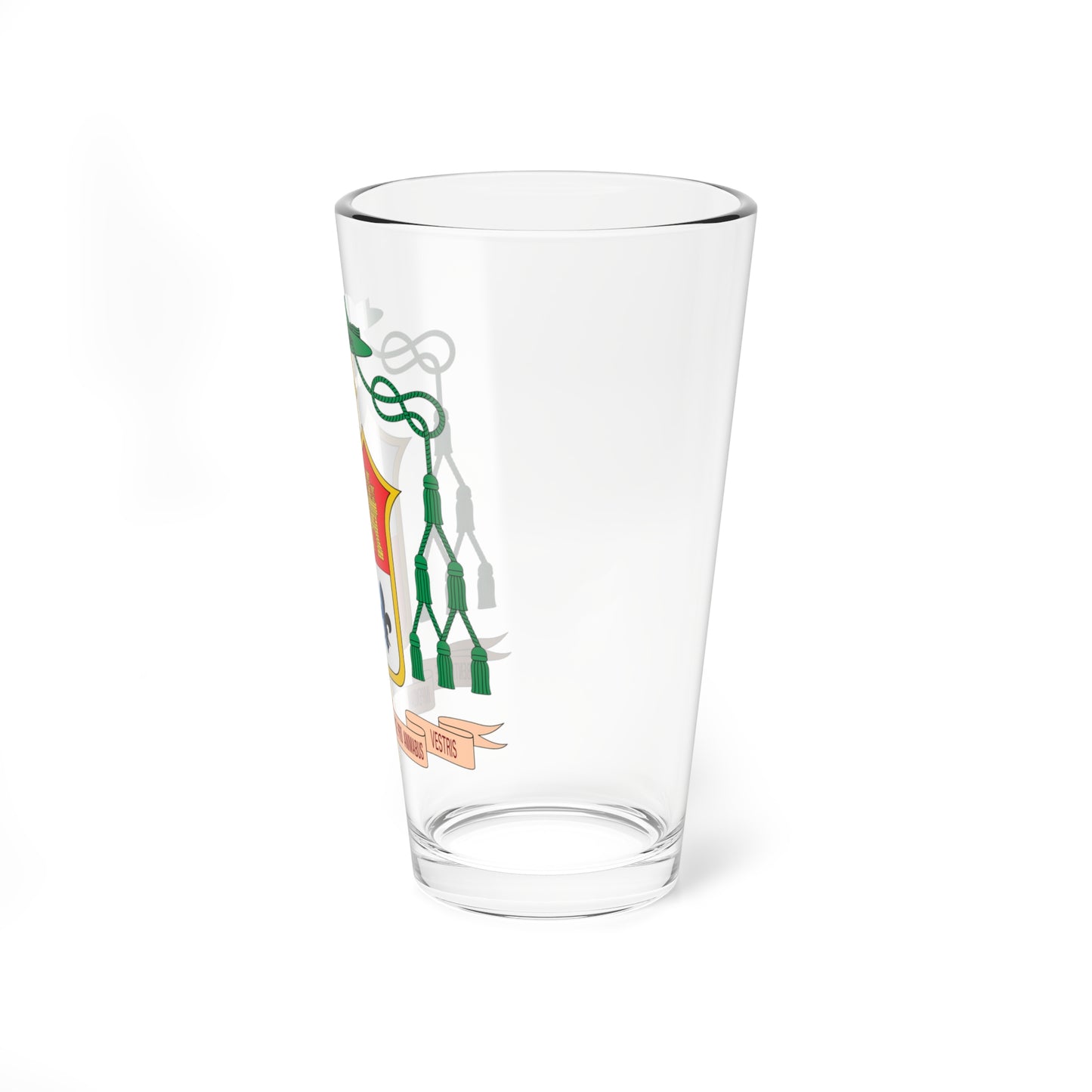 Escudo de Francisco José Pérez y Fernández-Golfín (Spain) (Coat of Arms) Pint Glass 16oz