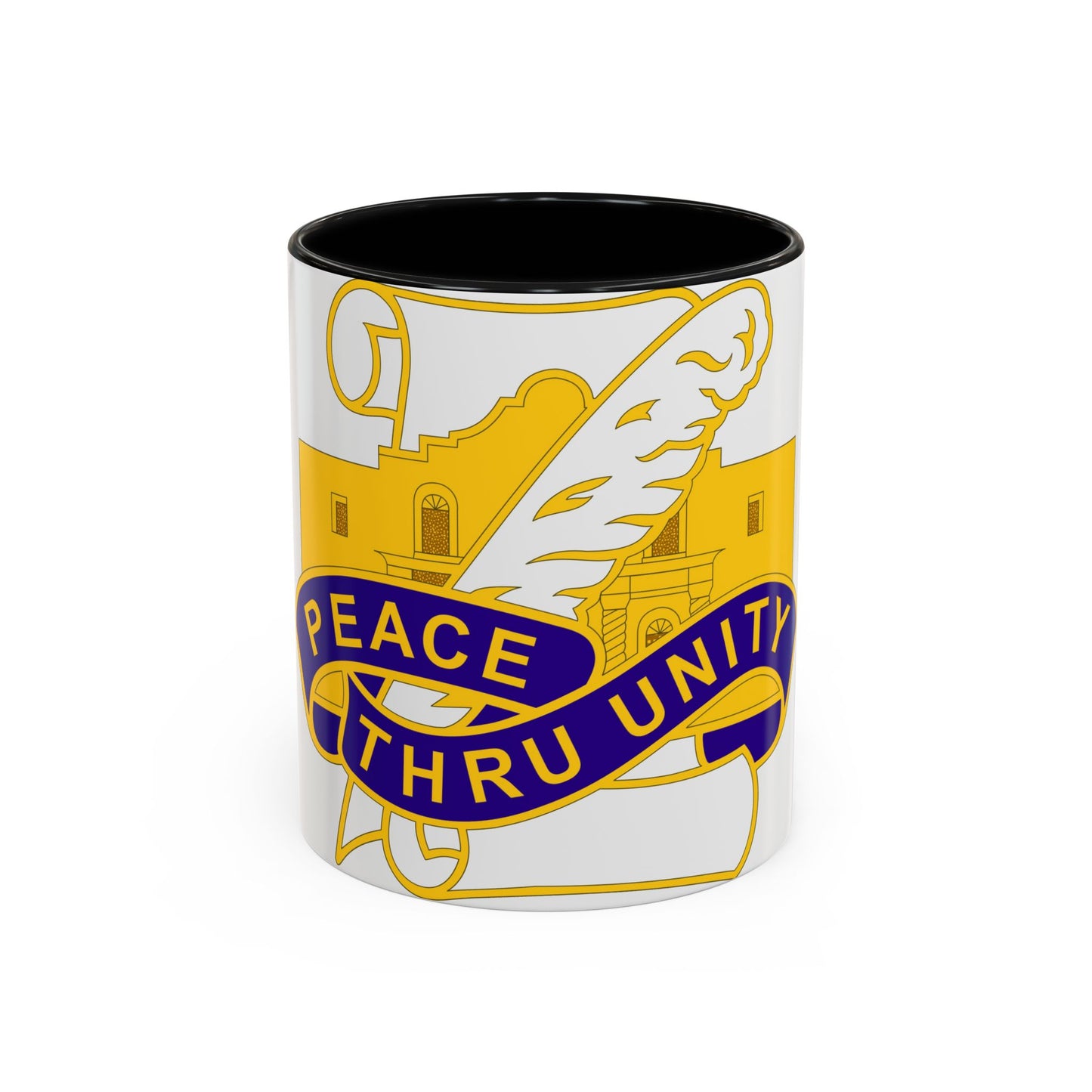 321 Civil Affairs Brigade 2 (U.S. Army) Accent Coffee Mug