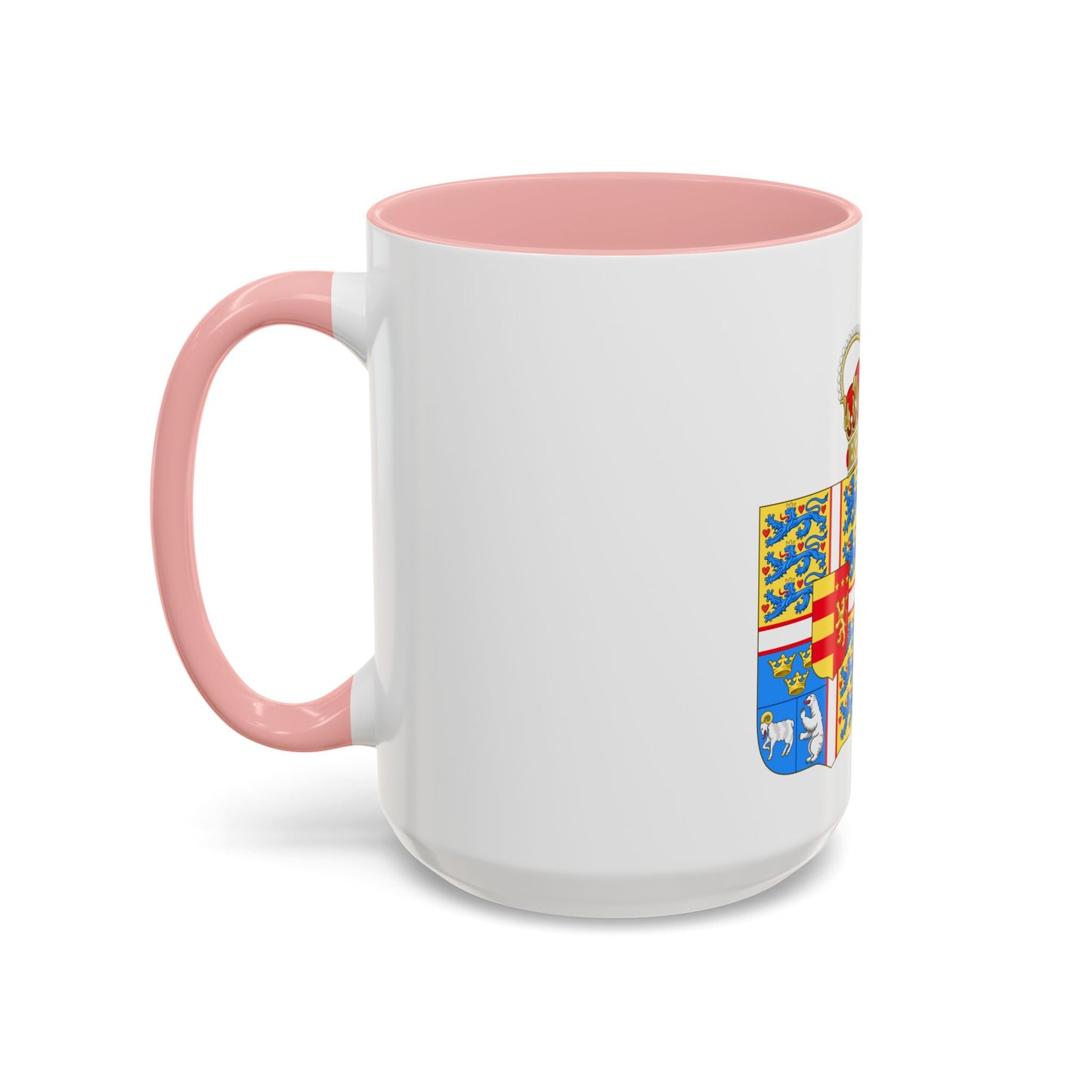 Coat of arms of Princess Marie of Denmark - Accent Coffee Mug