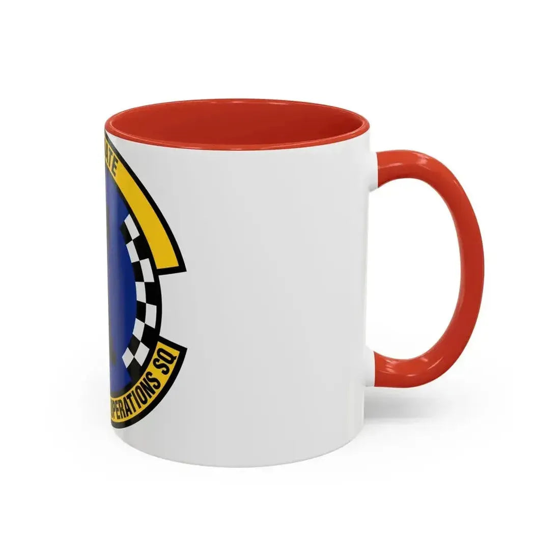 837 Cyberspace Operations Squadron ACC (U.S. Air Force) Accent Coffee Mug - Go Mug Yourself