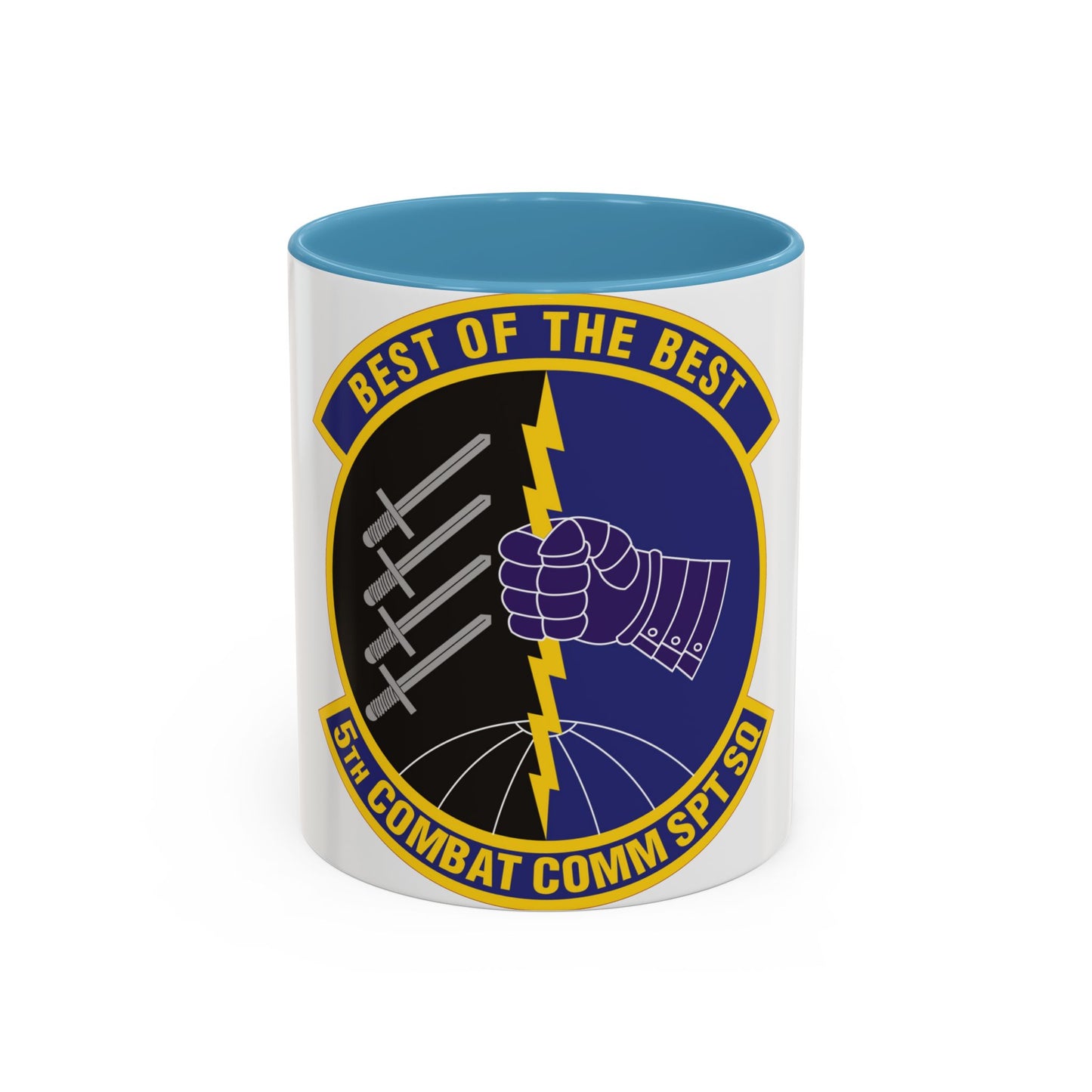 5 Combat Communications Support Squadron ACC (U.S. Air Force) Accent Coffee Mug