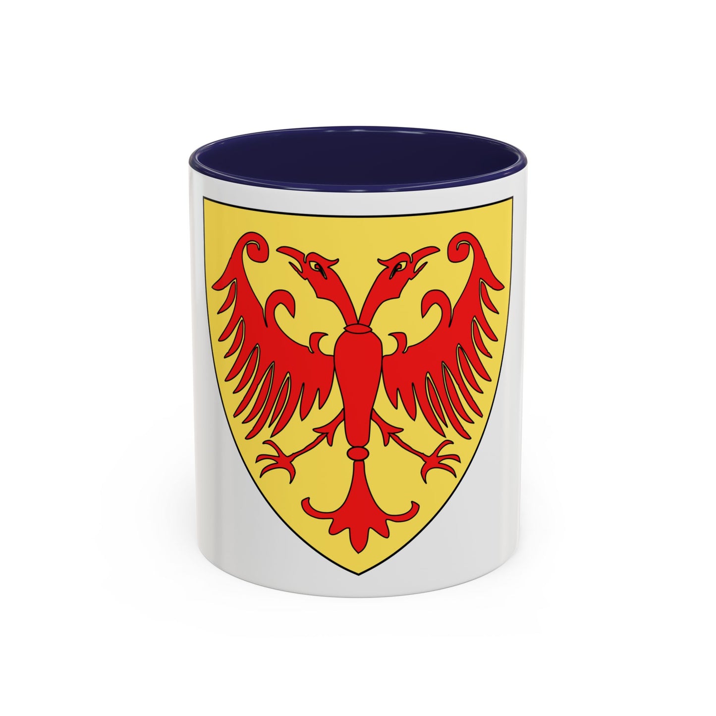 Coat of arms of the Kingdom of Serbia (medieval) - Accent Coffee Mug