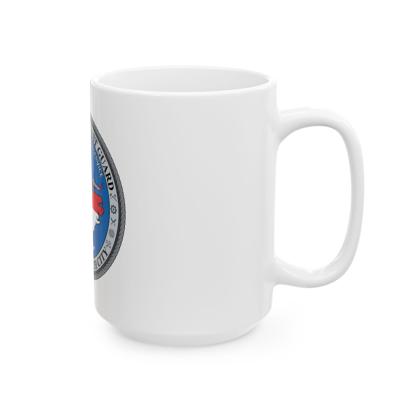 USCGC Base Elizabeth City (U.S. Coast Guard) White Coffee Mug