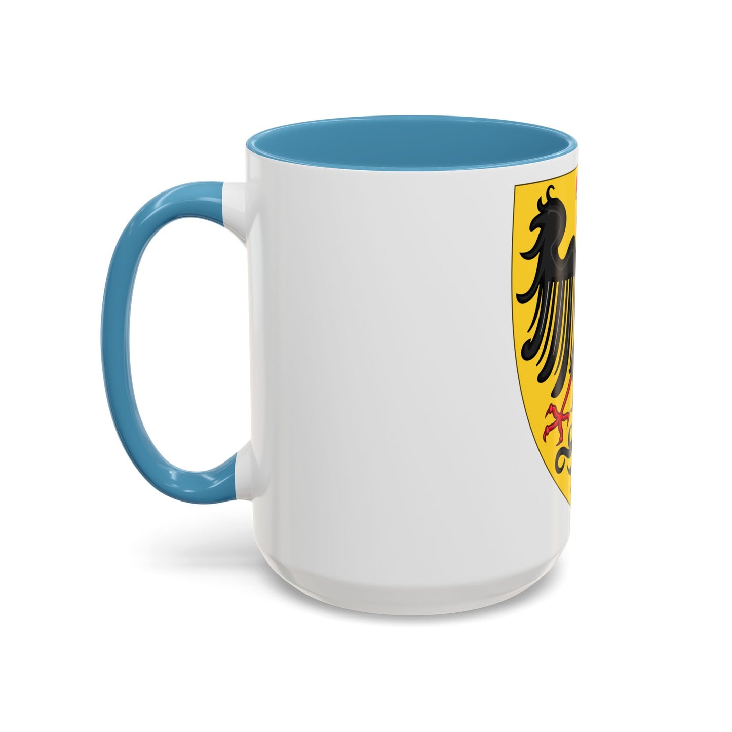 Shield and Coat of Arms of the Holy Roman Emperor (c.1300-c.1400) - Accent Coffee Mug