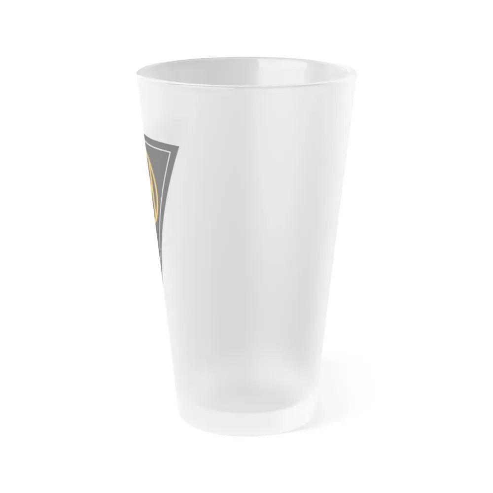 83rd Infantry Division SSI (U.S. Army) Frosted Pint Glass 16oz - Go Mug Yourself