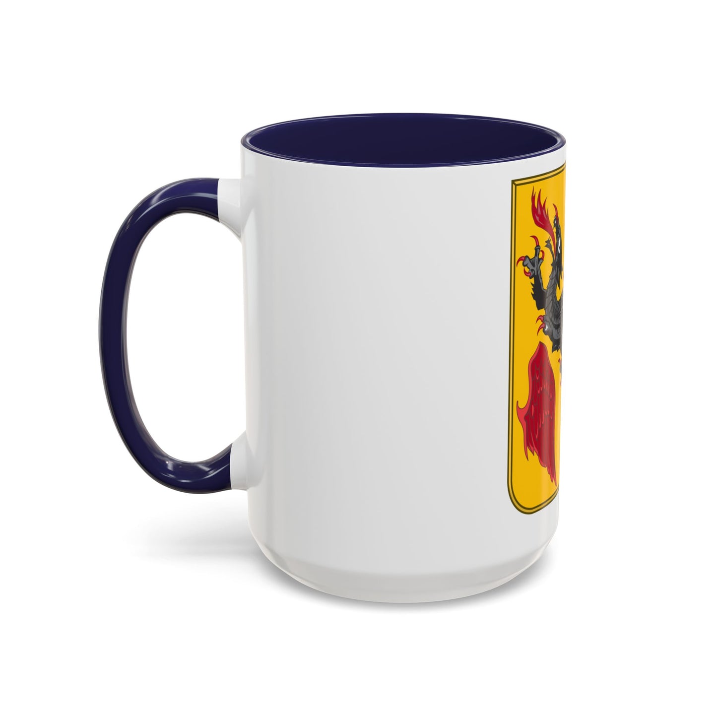 81 Airborne Antiaircraft Artillery Battalion 2 (U.S. Army) Accent Coffee Mug