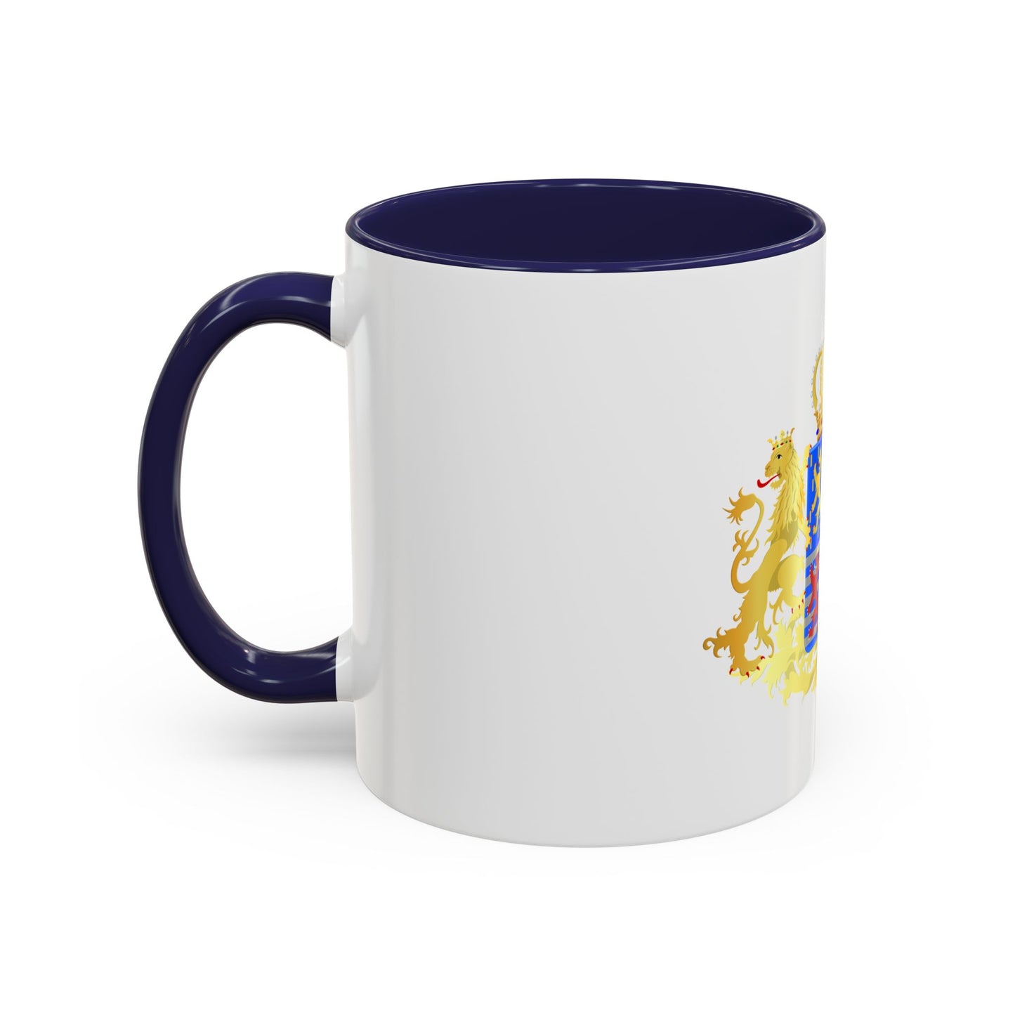 Middle coat of arms of the Grand Dukes of Luxembourg prior to 2000 - Accent Coffee Mug