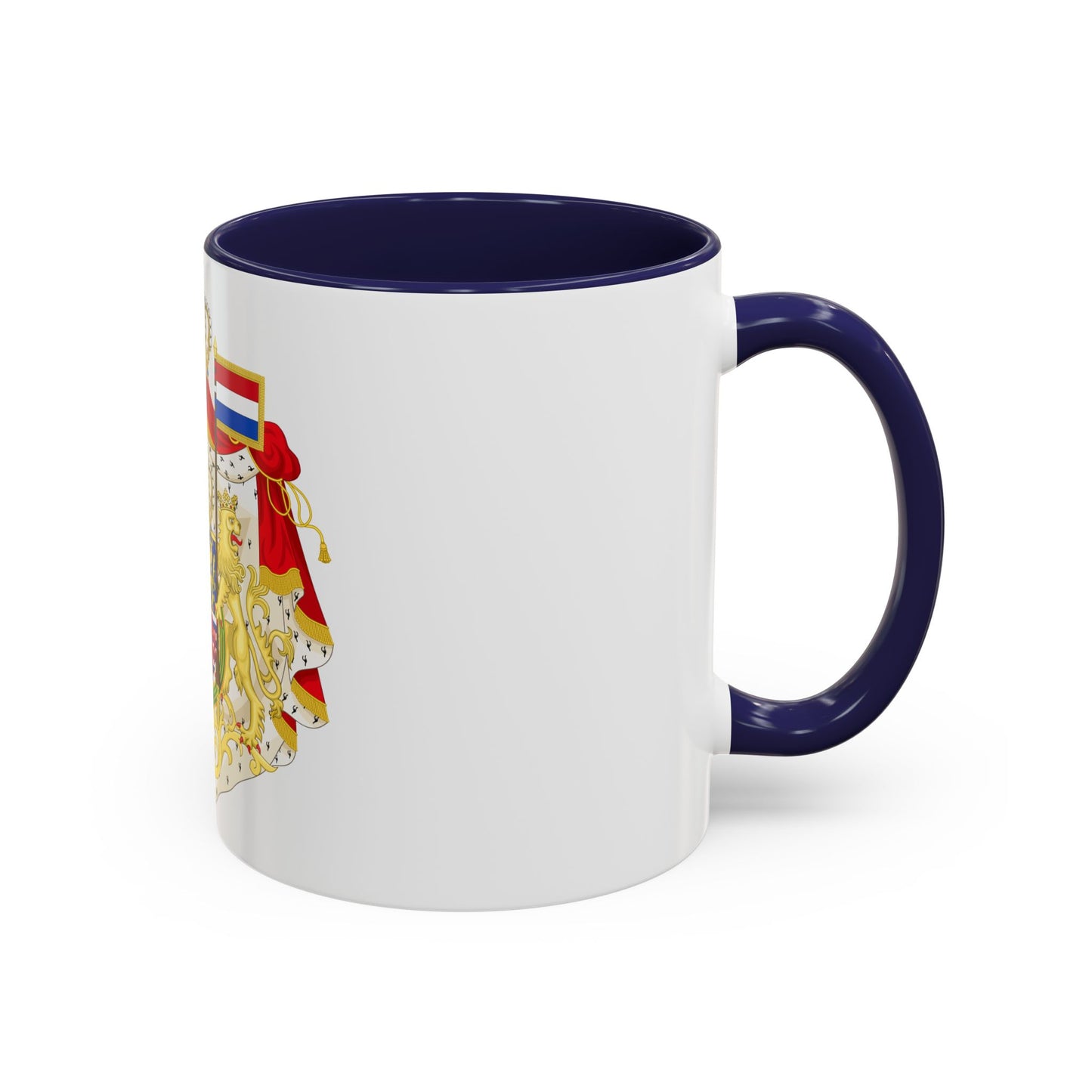 Greater coat of arms of the Grand Duke of Luxembourg (2000) - Accent Coffee Mug