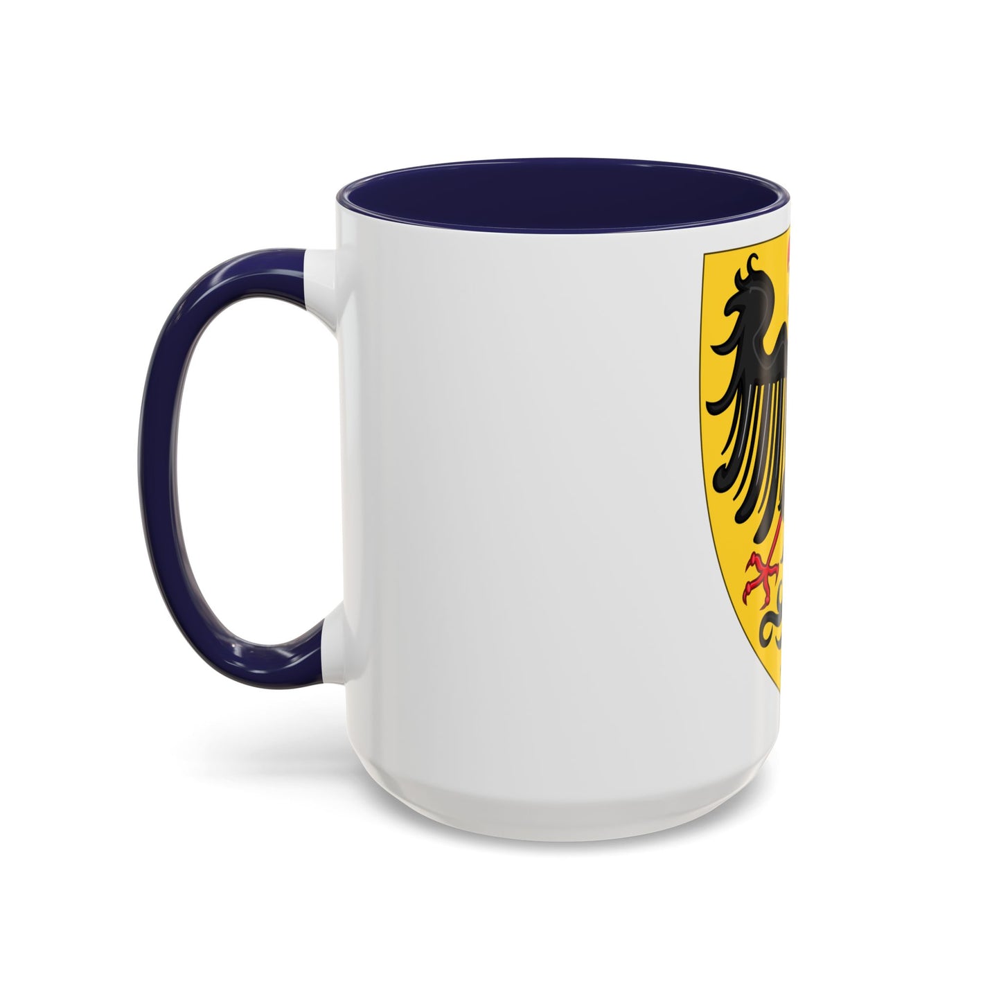 Shield and Coat of Arms of the Holy Roman Emperor (c.1300-c.1400) - Accent Coffee Mug