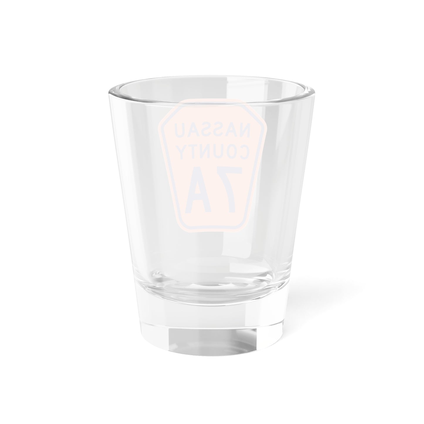 Nassau County 7A NY (New York) (Road Sign) Shot Glass 1.5oz