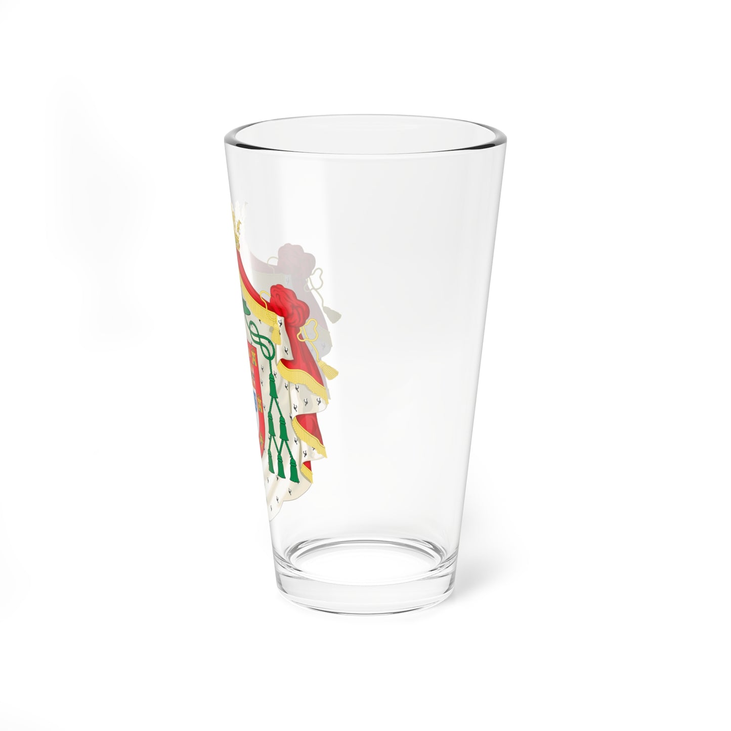 Escudo de Diego Melo de Portugal (Spain) (Coat of Arms) Pint Glass 16oz