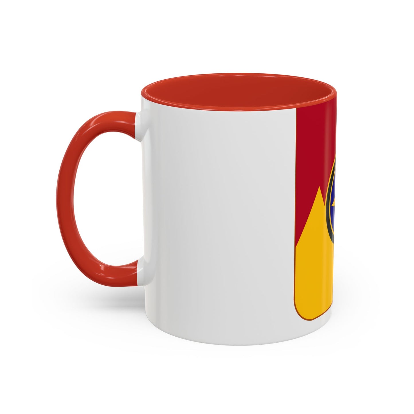 607th Armored Field Artillery Battalion v2 (U.S. Army) Accent Coffee Mug