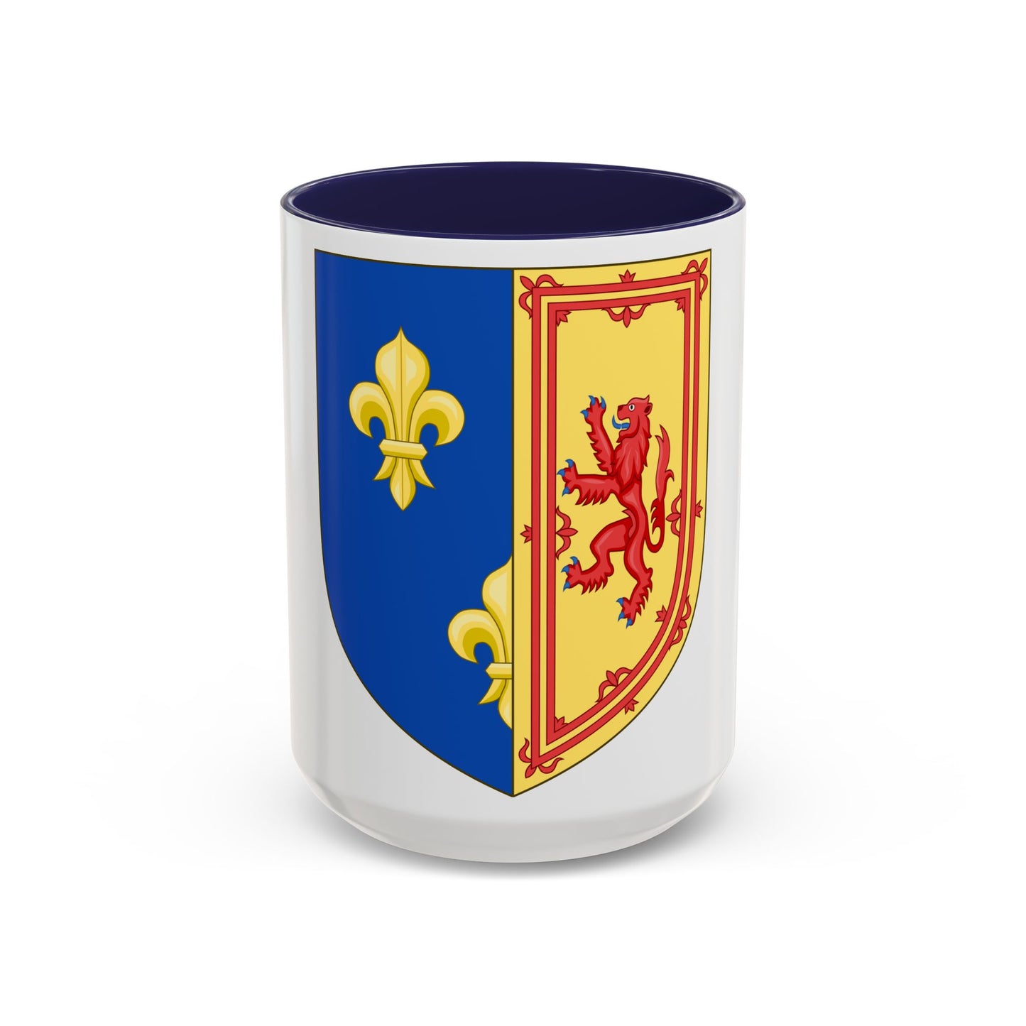 Royal Arms of the Kingdom of Scotland (1560-1565) - Accent Coffee Mug