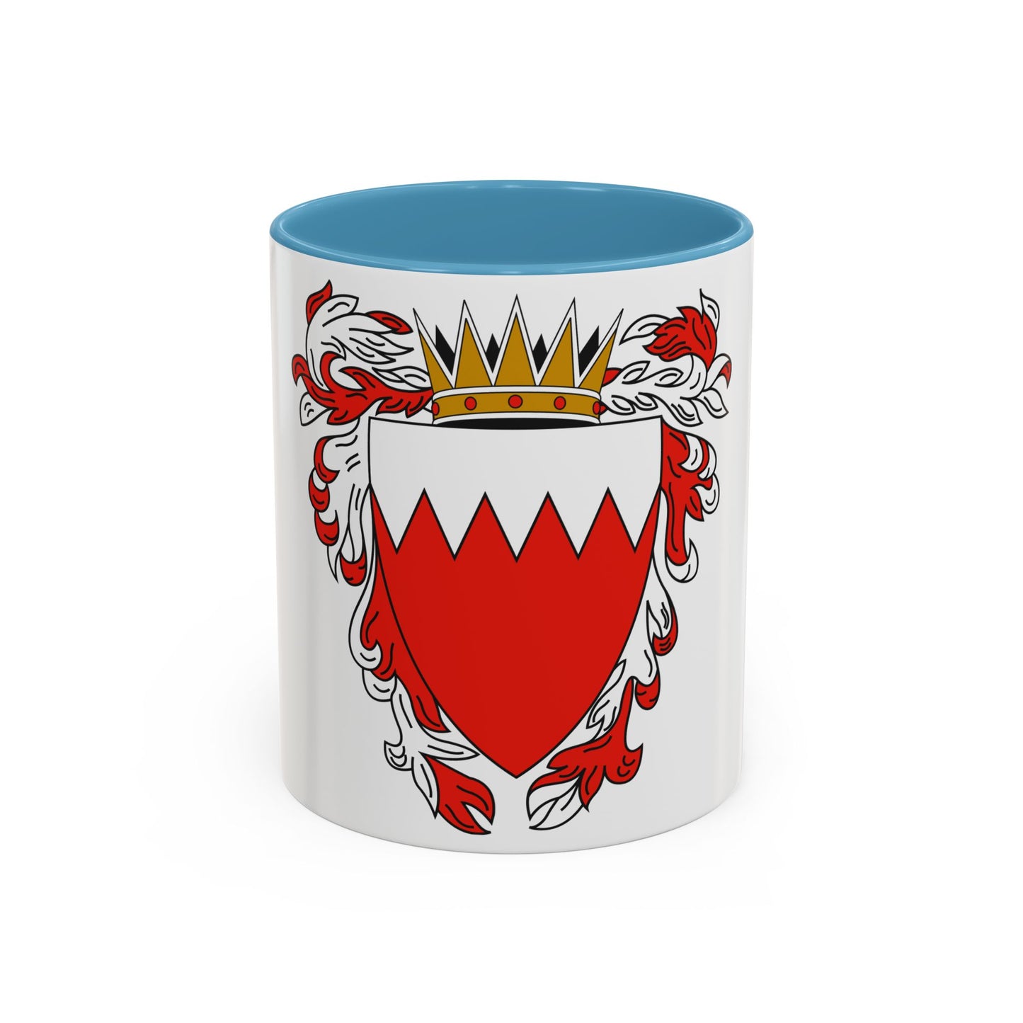Coat of Arms of The Kingdom of Bahrain - Accent Coffee Mug