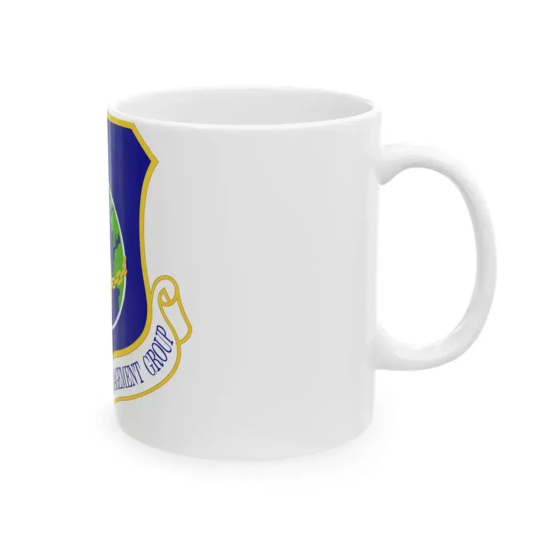848 Supply Chain Management Group AFMC (U.S. Air Force) White Coffee Mug - Go Mug Yourself