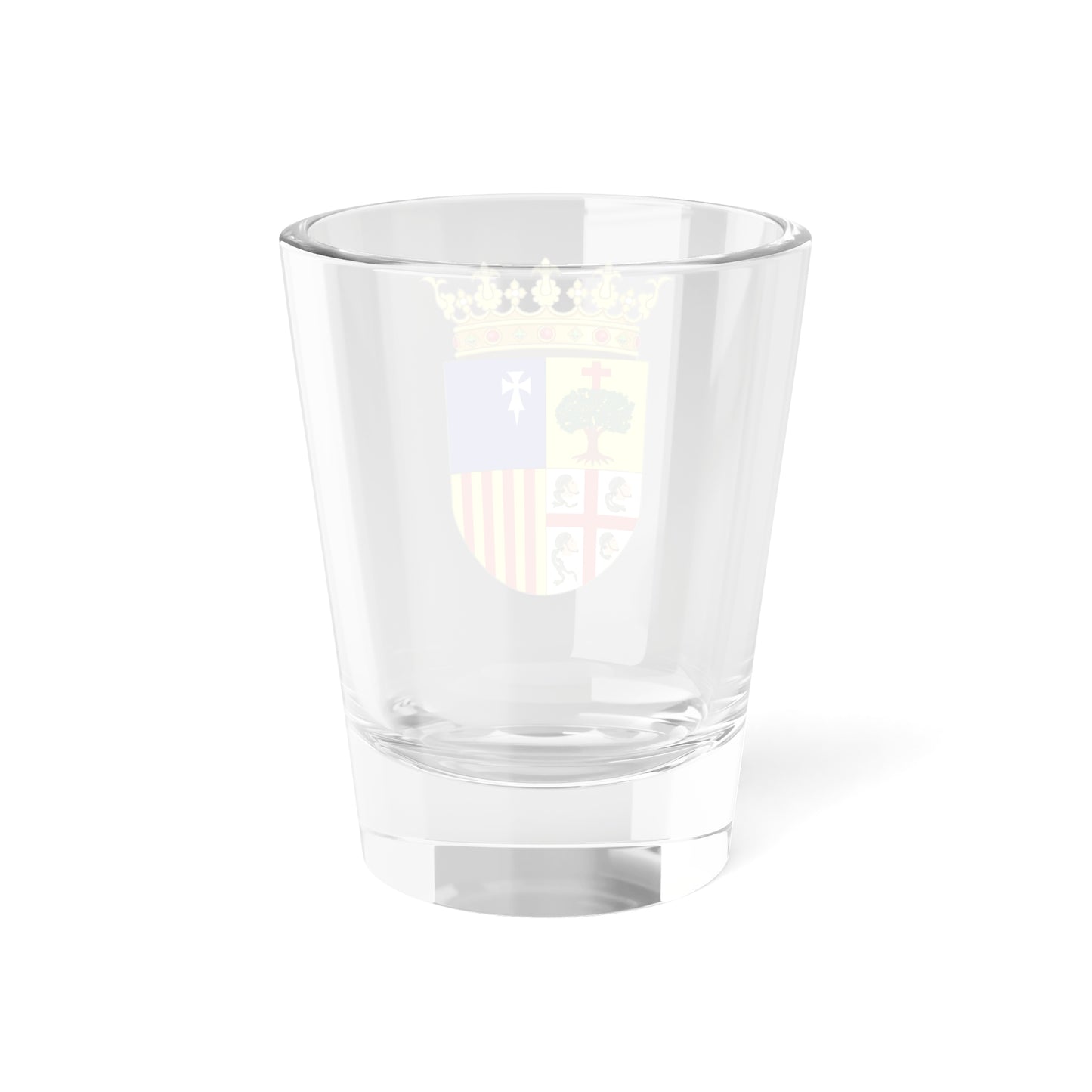 Official Coat of Arms of Aragon (Spain) (Coat of Arms) Shot Glass 1.5oz