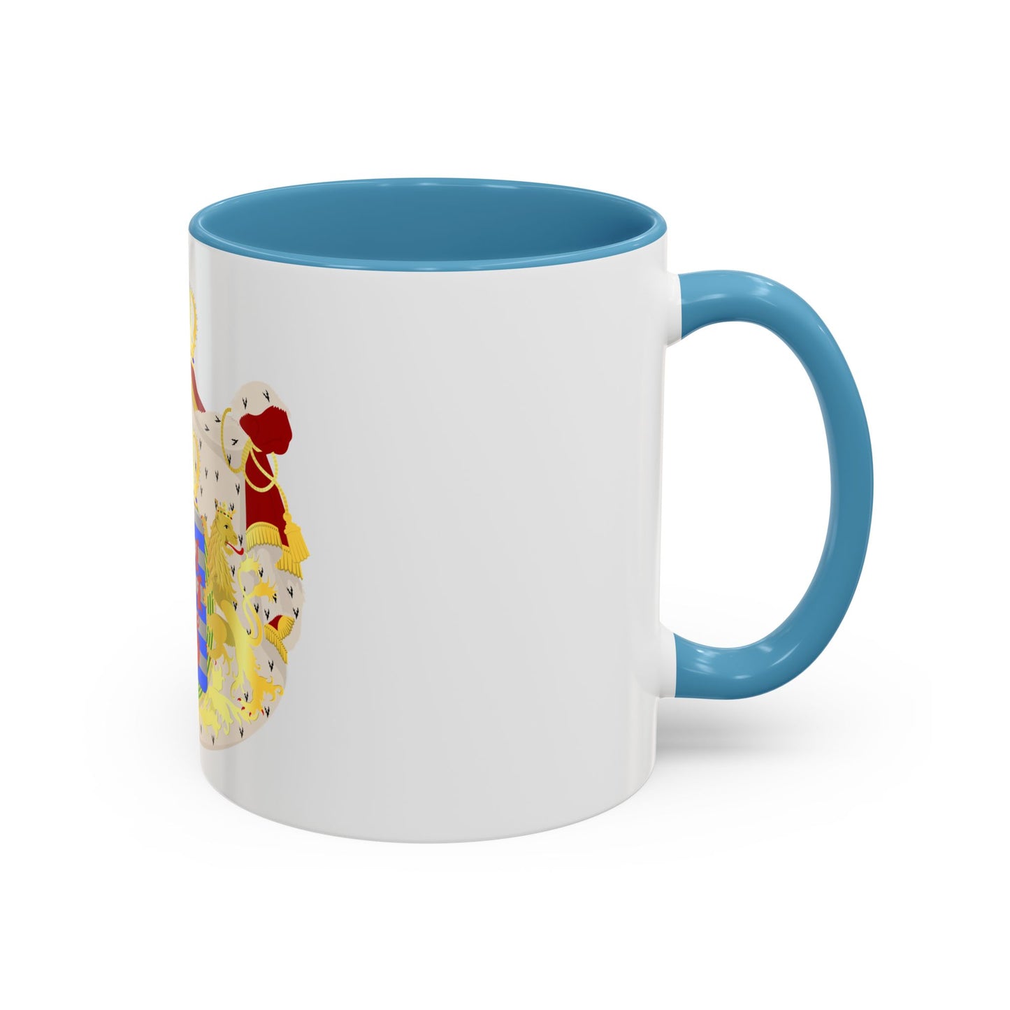 Greater coat of arms of the grand-duchy of Luxembourg - Accent Coffee Mug
