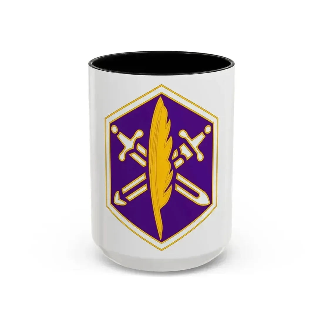 85 Civil Affairs Brigade 2 (U.S. Army) Accent Coffee Mug 15oz Black - Go Mug Yourself