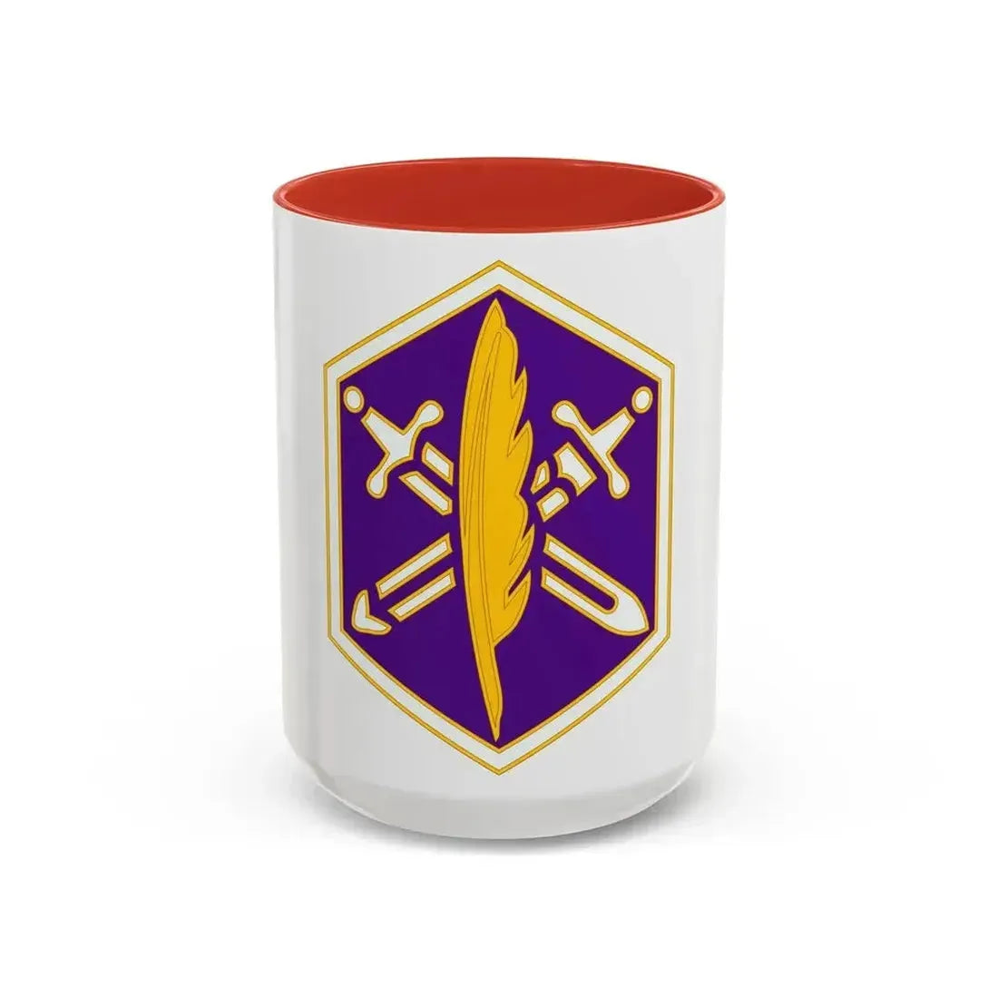 85 Civil Affairs Brigade 2 (U.S. Army) Accent Coffee Mug 15oz Red - Go Mug Yourself