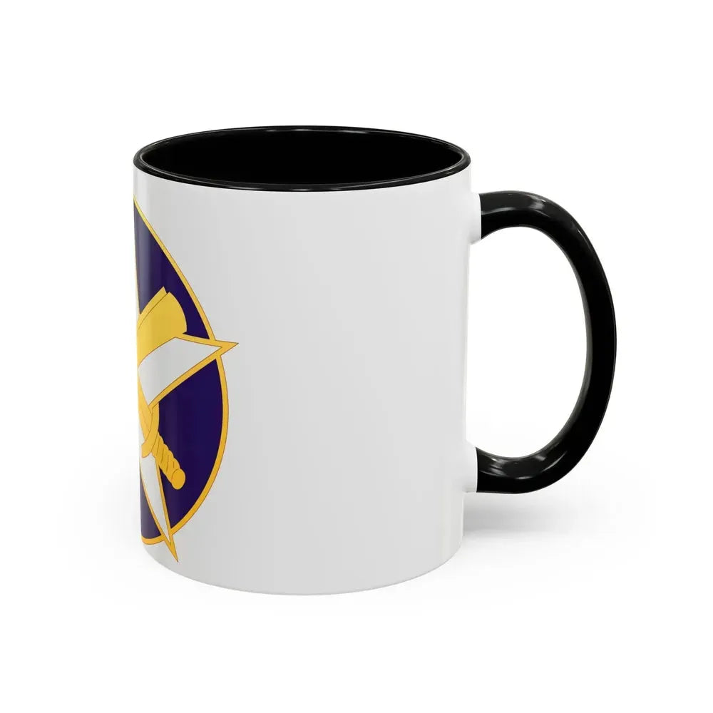 85 Civil Affairs Brigade (U.S. Army) Accent Coffee Mug - Go Mug Yourself